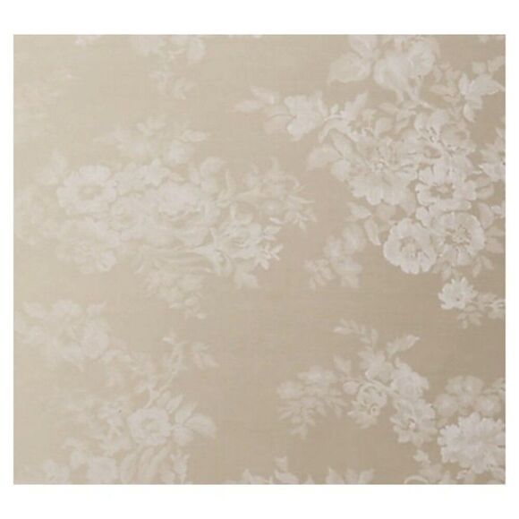 Lauren Ralph Lauren Mya European Pillow Sham Jacquard Cotton True Pearl $170 NWT - Picture 2 of 4